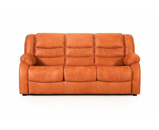 Ridberg диван-кровать прямой замша рыжий, изображение 2 | Интернет магазин мебели и декора LifeDekor