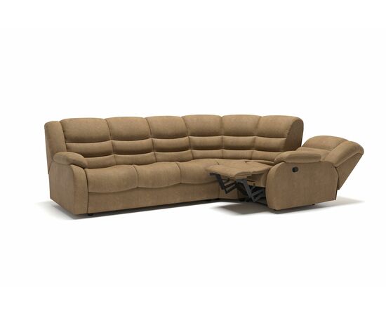 Ridberg диван-кровать угловой замша бежевый, изображение 2 | Интернет магазин мебели и декора LifeDekor