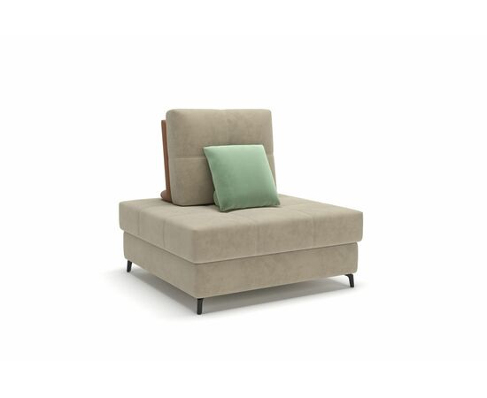 Reef кресло с ящиком замша бежевый | Интернет магазин мебели и декора LifeDekor