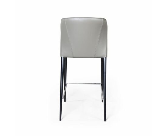 Стул полубарный Albert, кожа тауп, изображение 6 | Интернет магазин мебели и декора LifeDekor