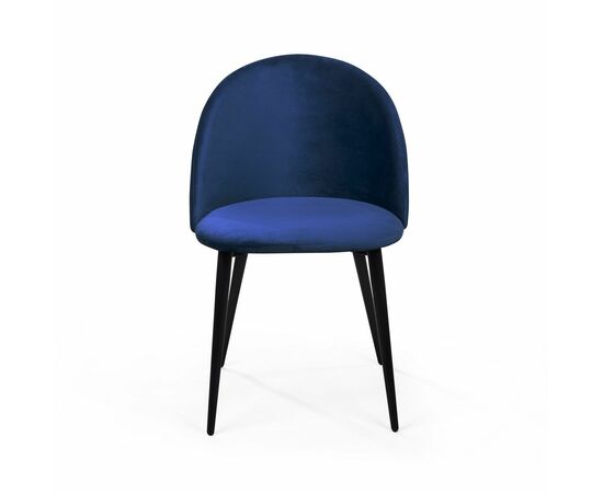 Стул Thomas, бархат синий 29, изображение 8 | Интернет магазин мебели и декора LifeDekor