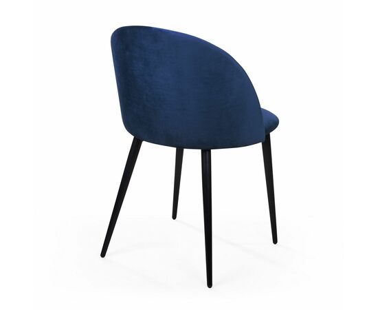 Стул Thomas, бархат синий 29, изображение 5 | Интернет магазин мебели и декора LifeDekor