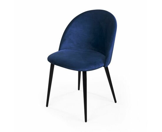Стул Thomas, бархат синий 29, изображение 7 | Интернет магазин мебели и декора LifeDekor
