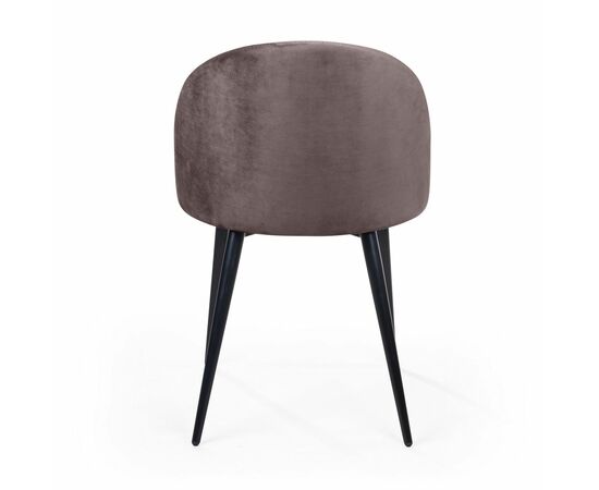 Стул Thomas, бархат антрацит 14, изображение 6 | Интернет магазин мебели и декора LifeDekor
