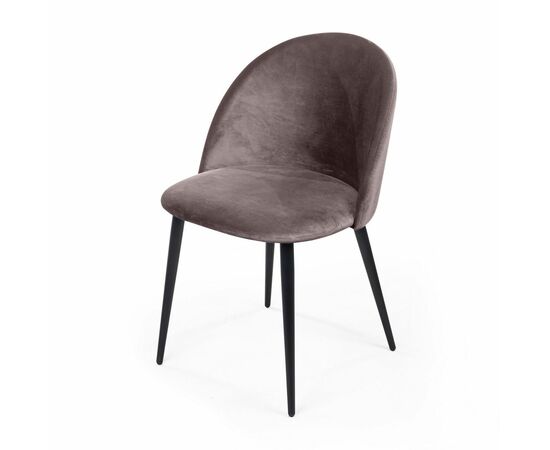 Стул Thomas, бархат антрацит 14, изображение 7 | Интернет магазин мебели и декора LifeDekor