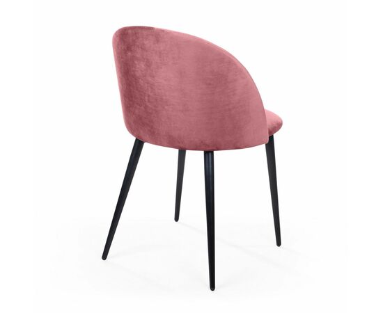 Стул Thomas, бархат пудровый 15, изображение 5 | Интернет магазин мебели и декора LifeDekor