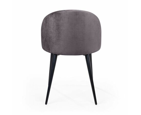Стул Thomas, бархат серый 27, изображение 6 | Интернет магазин мебели и декора LifeDekor