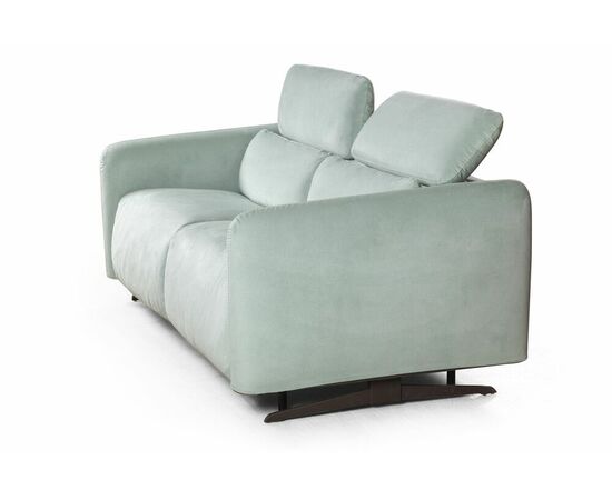 Rimini диван-кровать прямой замша мятный, изображение 25 | Интернет магазин мебели и декора LifeDekor