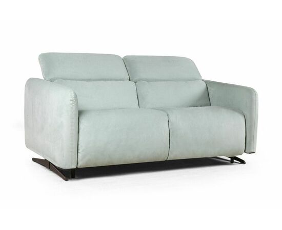 Rimini диван-кровать прямой замша мятный, изображение 26 | Интернет магазин мебели и декора LifeDekor