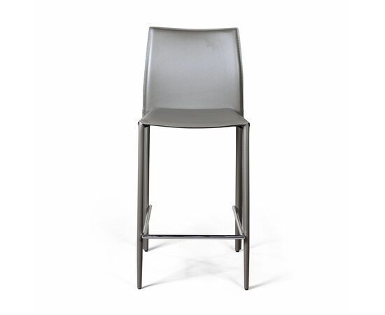 Стул полубарный Rolf, кожа тауп, изображение 3 | Интернет магазин мебели и декора LifeDekor