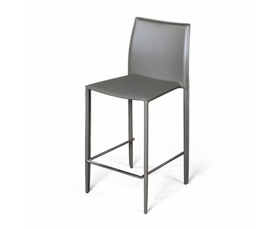 Стул полубарный Rolf, кожа тауп, изображение 7 | Интернет магазин мебели и декора LifeDekor