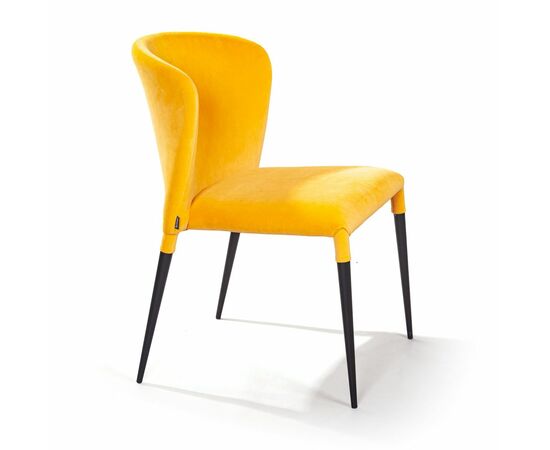 Стул Albert в шортиках, горчичный, изображение 4 | Интернет магазин мебели и декора LifeDekor