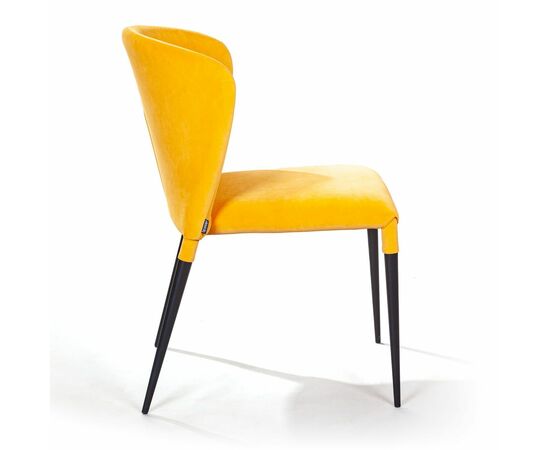 Стул Albert в шортиках, горчичный, изображение 5 | Интернет магазин мебели и декора LifeDekor