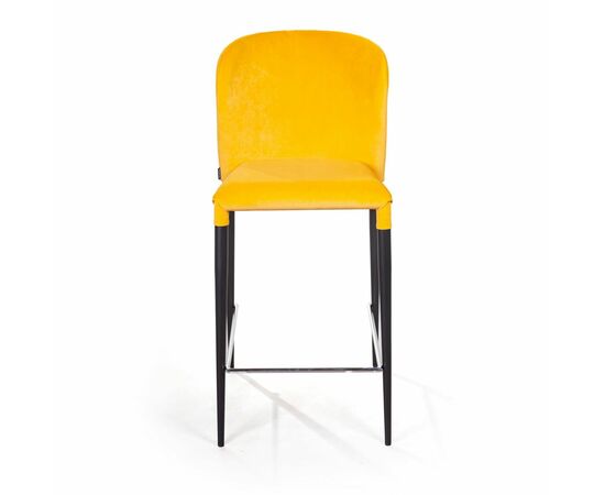 Стул полубарный Albert в шортиках, горчичный, изображение 2 | Интернет магазин мебели и декора LifeDekor