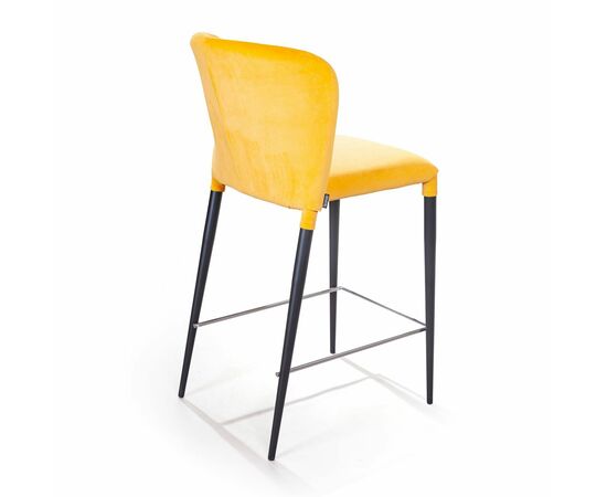 Стул полубарный Albert в шортиках, горчичный, изображение 4 | Интернет магазин мебели и декора LifeDekor