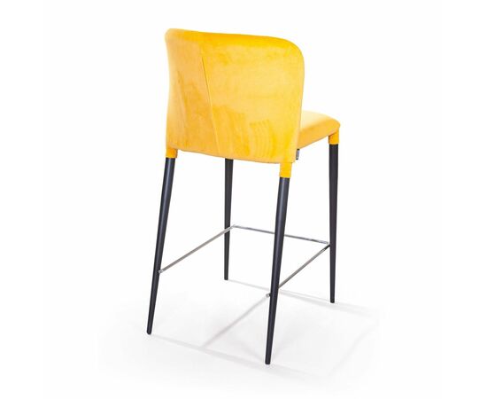 Стул полубарный Albert в шортиках, горчичный, изображение 5 | Интернет магазин мебели и декора LifeDekor