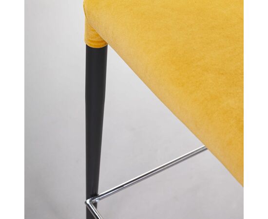 Стул полубарный Albert в шортиках, горчичный, изображение 9 | Интернет магазин мебели и декора LifeDekor