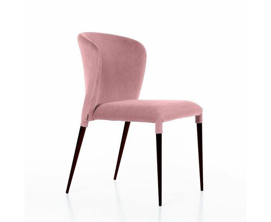 Стул Albert (Альберт), бархат пудровый 15 | Интернет магазин мебели и декора LifeDekor