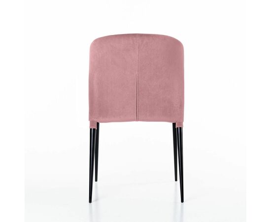 Стул Albert (Альберт), бархат пудровый 15, изображение 5 | Интернет магазин мебели и декора LifeDekor
