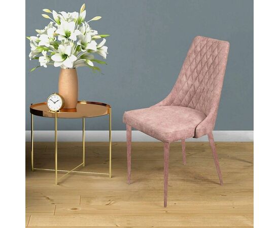 Стул CONNOR LUXE, бархат бежевый 5/конус, изображение 2 | Интернет магазин мебели и декора LifeDekor