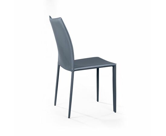 Стул Rolf, кожа антрацит, изображение 4 | Интернет магазин мебели и декора LifeDekor