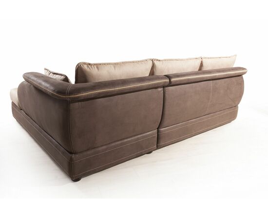 Napoli (Неаполь) диван-кровать с шезлонгом, замша, изображение 4 | Интернет магазин мебели и декора LifeDekor