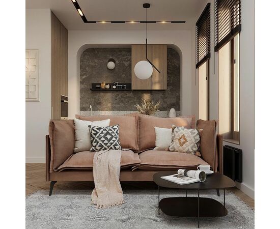 Elliot диван прямой двухместный, изображение 2 | Интернет магазин мебели и декора LifeDekor