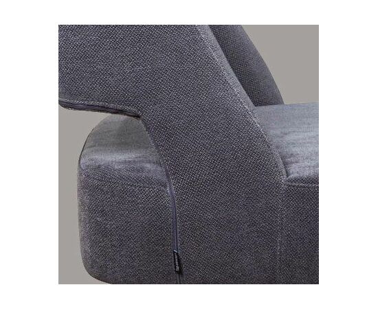 Кресло Molly, ткань серый, изображение 10 | Интернет магазин мебели и декора LifeDekor