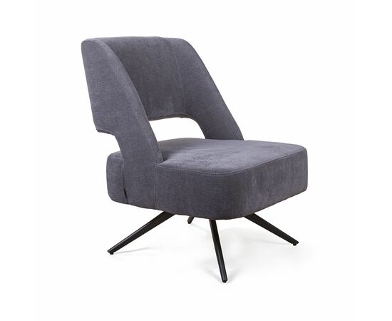 Кресло Molly, ткань серый | Интернет магазин мебели и декора LifeDekor