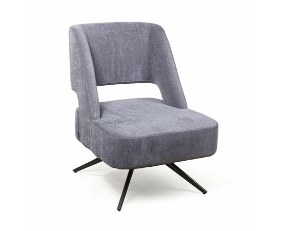 Кресло Molly, ткань серый, изображение 4 | Интернет магазин мебели и декора LifeDekor