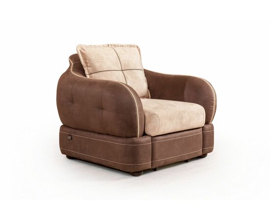 Napoli (Неаполь) кресло с ящиком, замша, изображение 2 | Интернет магазин мебели и декора LifeDekor