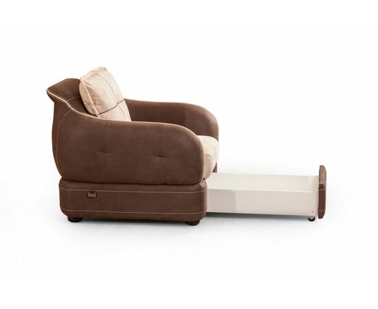 Napoli (Неаполь) кресло с ящиком, замша, изображение 12 | Интернет магазин мебели и декора LifeDekor