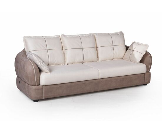 Napoli (Неаполь) диван-кровать прямой, замша | Интернет магазин мебели и декора LifeDekor