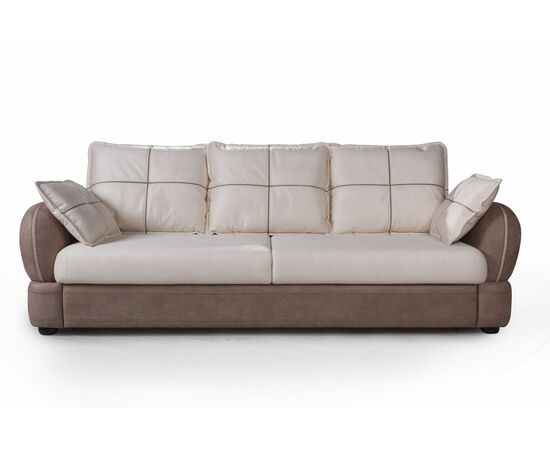 Napoli (Неаполь) диван-кровать прямой, замша, изображение 3 | Интернет магазин мебели и декора LifeDekor