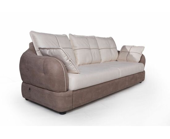 Napoli (Неаполь) диван-кровать прямой, замша, изображение 4 | Интернет магазин мебели и декора LifeDekor