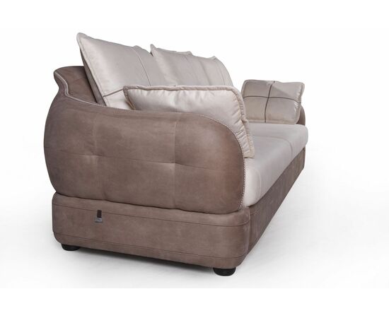 Napoli (Неаполь) диван-кровать прямой, замша, изображение 7 | Интернет магазин мебели и декора LifeDekor