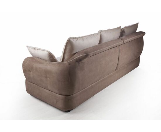 Napoli (Неаполь) диван-кровать прямой, замша, изображение 8 | Интернет магазин мебели и декора LifeDekor