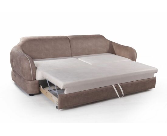 Napoli (Неаполь) диван-кровать прямой, замша, изображение 9 | Интернет магазин мебели и декора LifeDekor