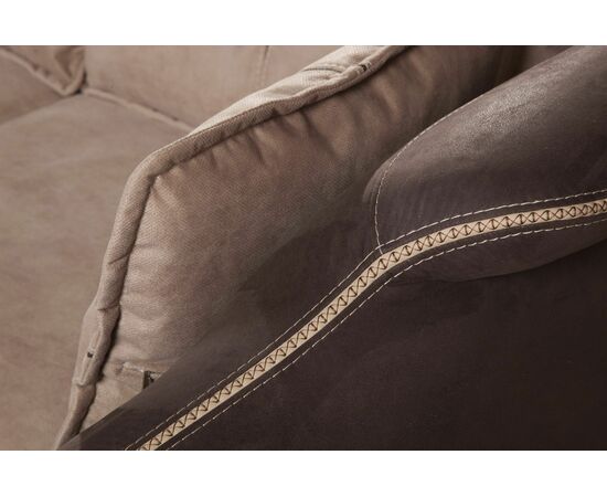 Napoli (Неаполь) диван-кровать с шезлонгом, замша, изображение 12 | Интернет магазин мебели и декора LifeDekor