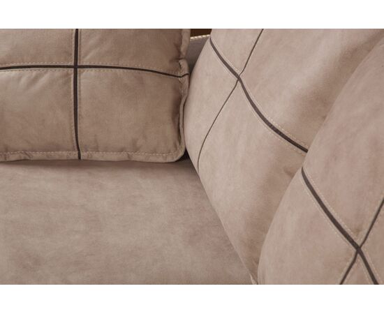Napoli (Неаполь) диван-кровать с шезлонгом, замша, изображение 14 | Интернет магазин мебели и декора LifeDekor