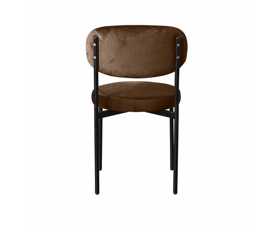 Стул Mason, бархат коричневый 12, изображение 5 | Интернет магазин мебели и декора LifeDekor