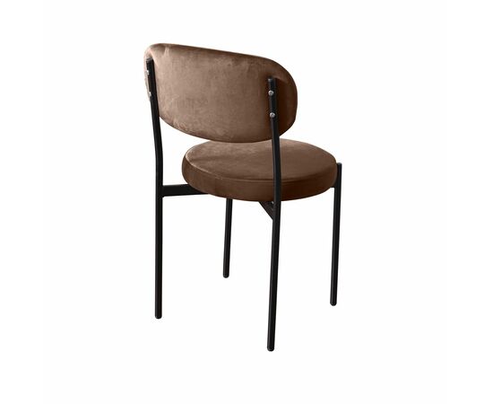 Стул Mason, бархат коричневый 12, изображение 6 | Интернет магазин мебели и декора LifeDekor