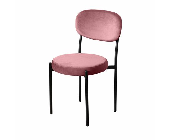 Стул Mason, бархат пудровый 15, изображение 4 | Интернет магазин мебели и декора LifeDekor
