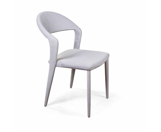 Стул Asti, бархат светло-серый | Интернет магазин мебели и декора LifeDekor