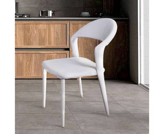 Стул Asti, бархат светло-серый, изображение 7 | Интернет магазин мебели и декора LifeDekor