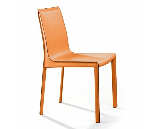 Стул Barrie, кожа camel, изображение 3 | Интернет магазин мебели и декора LifeDekor