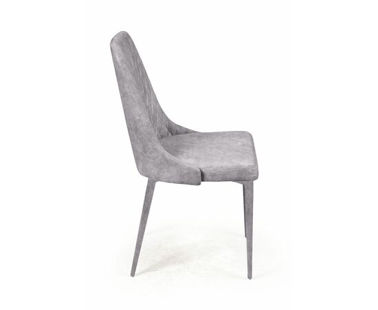 Стул CONNOR LUXE, бархат светло-серый 26/конус, изображение 4 | Интернет магазин мебели и декора LifeDekor