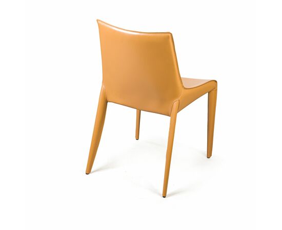 Стул David, кожа camel, изображение 7 | Интернет магазин мебели и декора LifeDekor