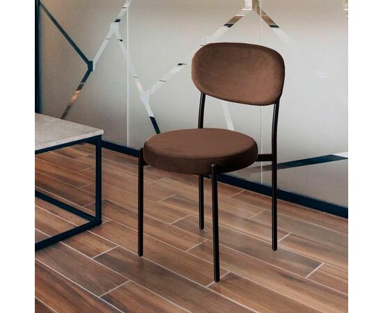 Стул Mason, бархат коричневый 12, изображение 2 | Интернет магазин мебели и декора LifeDekor