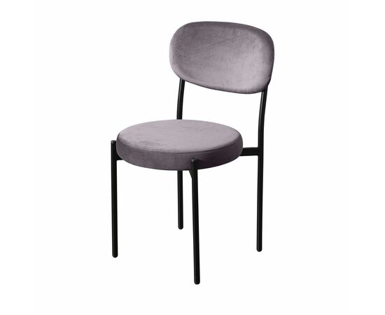 Стул Mason, бархат светло-серый 26, изображение 4 | Интернет магазин мебели и декора LifeDekor